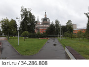 Смоленский храм города Ивантеевки (2020 год). Редакционное фото, фотограф Дмитрий Неумоин / Фотобанк Лори