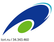 Герб города Цу. Префектура Миэ. Япония. Стоковая иллюстрация, иллюстратор Владимир Макеев / Фотобанк Лори