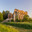 Church with columns in the village of Pyataya Gora, Leningrad Region (2020 год). Стоковое фото, фотограф Дмитрий Тищенко / Фотобанк Лори