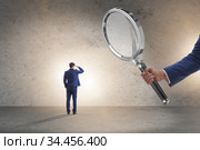 Concept of employee monitoring by boss. Стоковое фото, фотограф Elnur / Фотобанк Лори