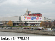 Центральный дом художника Улица Крымский Вал, 10. Район Якиманка. Город Москва (2010 год). Редакционное фото, фотограф lana1501 / Фотобанк Лори