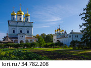 Село Теряево, Волоколамский городской округ, Московская область, Свято-Успенский Иосифо-Волоцкий ставропигиальный мужской монастырь (2020 год). Стоковое фото, фотограф Natalia Sidorova / Фотобанк Лори