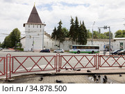 Вид с Богоявленской площадью в Ярославле (2014 год). Редакционное фото, фотограф Солодовникова Елена / Фотобанк Лори