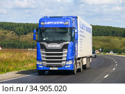 Scania S500 (2020 год). Редакционное фото, фотограф Art Konovalov / Фотобанк Лори