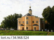 Церковь Илии Пророка (домовый храм Епархиального управления). Россия, город Рязань (2020 год). Редакционное фото, фотограф Щеголева Ольга / Фотобанк Лори