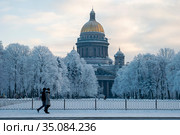 Иссакиевский собор. Санкт-Петербург (2016 год). Стоковое фото, фотограф Александр Щепин / Фотобанк Лори