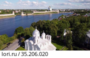 Псков (2020 год). Стоковое видео, видеограф Борис Заманский / Фотобанк Лори