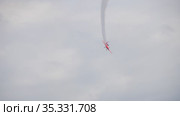 Red Bull Air Race sport airplane (2019 год). Редакционное видео, видеограф Игорь Жоров / Фотобанк Лори