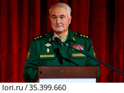 Заместитель Министра обороны РФ, Андрей Картаполов (2021 год). Редакционное фото, фотограф Андрей Дегтярёв / Фотобанк Лори