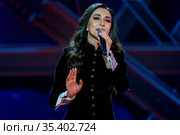 Российская эстрадная певица, Зара. (Зарифа Мгоян) (2021 год). Редакционное фото, фотограф Андрей Дегтярёв / Фотобанк Лори