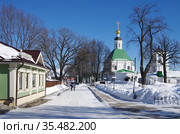 Спасо-Преображенский приход Никольской церкви, город Владимир (2021 год). Редакционное фото, фотограф Natalia Sidorova / Фотобанк Лори