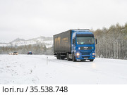 MAN TGA (2009 год). Редакционное фото, фотограф Art Konovalov / Фотобанк Лори