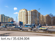 Pandit Jawaharlal Nehru Square (the first Prime Minister of India). Moscow, Russia (2021 год). Редакционное фото, фотограф Владимир Журавлев / Фотобанк Лори