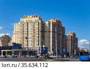 Pandit Jawaharlal Nehru Square (the first Prime Minister of India). Moscow, Russia (2021 год). Редакционное фото, фотограф Владимир Журавлев / Фотобанк Лори