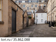 Street view of Bath, Somerset (2017 год). Стоковое фото, фотограф EugeneSergeev / Фотобанк Лори
