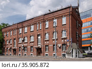 Москва. Серебряническая набережная, дом 27 (2021 год). Редакционное фото, фотограф Илюхина Наталья / Фотобанк Лори