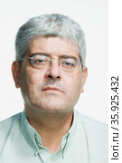 Portrait of a mature adult man. Стоковое фото, фотограф Shannon Fagan / Ingram Publishing / Фотобанк Лори