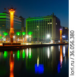 Square Cumhuriyet Meydani in Izmir, Turkey. Стоковое фото, фотограф Яков Филимонов / Фотобанк Лори