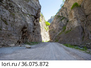 Кармадонское ущелье. Северная Осетия. Россия (2021 год). Стоковое фото, фотограф Сергей Афанасьев / Фотобанк Лори