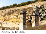 Stadium of Kibyra in Golhisar. Turkey. Стоковое фото, фотограф Яков Филимонов / Фотобанк Лори