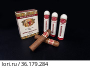 Romeo y Julieta cuban cigars (2019 год). Редакционное фото, фотограф Julio Rivalta / Фотобанк Лори
