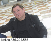 Российский шоумен Гия Леванович Гагуа, один из создателей и лидер юмористической группы «Экс-ББ», профессор кафедры режиссуры театрализованных представлений (2021 год). Редакционное фото, фотограф Малышев Андрей / Фотобанк Лори