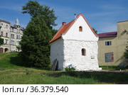 Дом купеческой гильдии Святого Духа, Выборг (2021 год). Редакционное фото, фотограф Natalia Sidorova / Фотобанк Лори