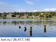 Деревня Сяргилахта. Республика Карелия (2018 год). Стоковое фото, фотограф Дмитрий Шишков / Фотобанк Лори