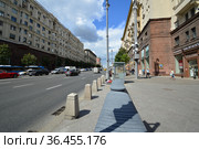 Тверская улица. Город Москва (2021 год). Редакционное фото, фотограф lana1501 / Фотобанк Лори