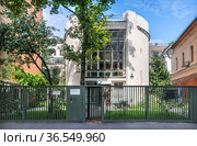 Музей Мельниковых (Дом-Улей) в Москве (2021 год). Редакционное фото, фотограф Baturina Yuliya / Фотобанк Лори