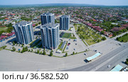 Modern district. Argun. Chechen Republic. Russia. Стоковое фото, фотограф Арестов Андрей Павлович / Фотобанк Лори