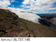 Mountain Tronador and glaciers of Alerce and Castano Overa. Стоковое фото, фотограф Яков Филимонов / Фотобанк Лори