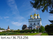 Село Теряево, Волоколамский городской округ, Московская область, Свято-Успенский Иосифо-Волоцкий ставропигиальный мужской монастырь (2020 год). Стоковое фото, фотограф Natalia Sidorova / Фотобанк Лори
