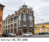 Садовая улица, дом 21А. Осенний день. Санкт-Петербург. Россия (2021 год). Редакционное фото, фотограф E. O. / Фотобанк Лори