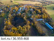 Московская область, Успенский Колоцкий женский монастырь (2021 год). Редакционное фото, фотограф glokaya_kuzdra / Фотобанк Лори