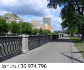 Госпитальная набережная. Басманный район. Город Москва (2011 год). Редакционное фото, фотограф lana1501 / Фотобанк Лори