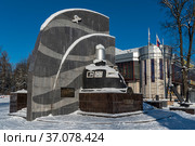 Памятник "Защитникам Отечества". Колтуши. Ленинградская область (2021 год). Редакционное фото, фотограф Александр Щепин / Фотобанк Лори