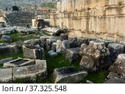 Ancient Greek theatre ruins of Miletus, Turkey. Стоковое фото, фотограф Яков Филимонов / Фотобанк Лори