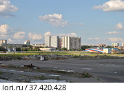 Территория бывшего Черкизовского рынка. Район Измайлово. Город Москва (2012 год). Редакционное фото, фотограф lana1501 / Фотобанк Лори