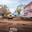Postnikova street, Orenburg city, Russia - October, 24, 2021: Road works in the city. Capital repairs of the road surface and urban communications. Редакционное фото, фотограф Вадим Орлов / Фотобанк Лори