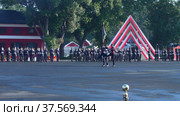 Indian Military Army Passing out Parade (2021 год). Редакционное видео, видеограф Devendra Rawat / Фотобанк Лори