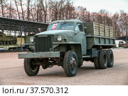 Studebaker US6 (2022 год). Редакционное фото, фотограф Art Konovalov / Фотобанк Лори
