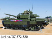 Основной боевой танк Т-72Б3М, современная модернизация (2021 год). Редакционное фото, фотограф Андрей Цыганков / Фотобанк Лори