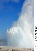 Yellowstone- geyser land at the America (2013 год). Редакционное фото, фотограф Алексей Кокоулин / Фотобанк Лори