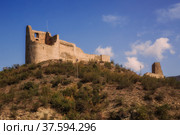 Fortress of Bebris tsikhe in Georgia (2018 год). Стоковое фото, фотограф Юлия Бабкина / Фотобанк Лори