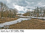 Муринский ручей. Муринский Парк. Санкт-Петербург (2022 год). Стоковое фото, фотограф Сергей Афанасьев / Фотобанк Лори