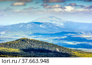 Mount Yamantau, the highest peak of the South Urals Bashkortostan Russia. Стоковое фото, фотограф Акиньшин Владимир / Фотобанк Лори
