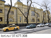 Москва. Красноармейская улица, 1. Бывший ресторан «Эльдорадо». Офисное здание (2022 год). Редакционное фото, фотограф Илюхина Наталья / Фотобанк Лори