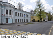 Москва, улица Солженицына, четная сторона (2022 год). Редакционное фото, фотограф Илюхина Наталья / Фотобанк Лори