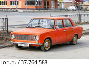 Lada 2101 (2022 год). Редакционное фото, фотограф Art Konovalov / Фотобанк Лори